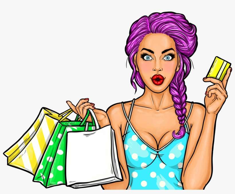 Download - Sexy Pop Art Female, transparent png download