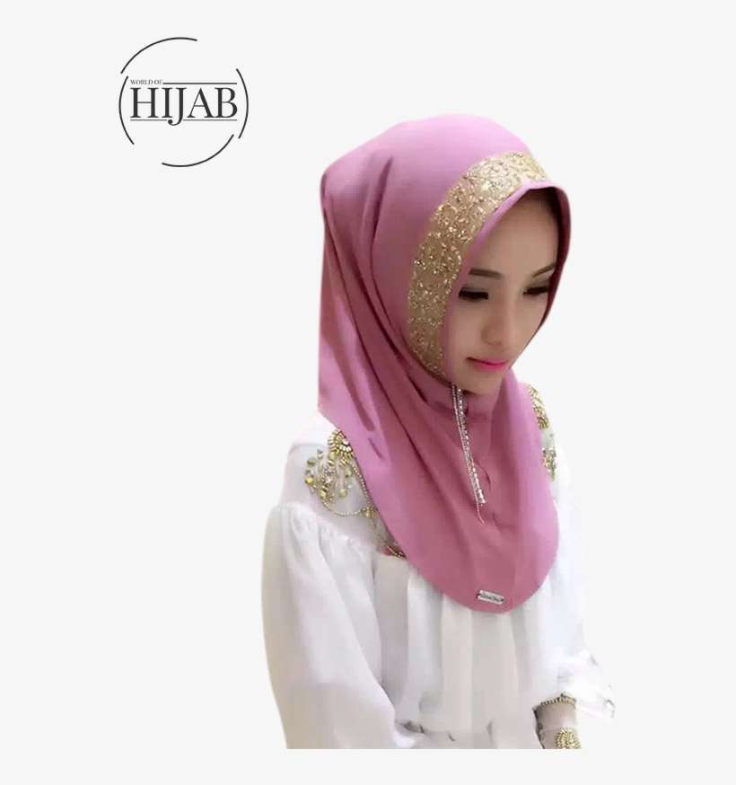 Summer Scarf Women Headband Hijab Female Muslim Fashion - Hijab, transparent png download