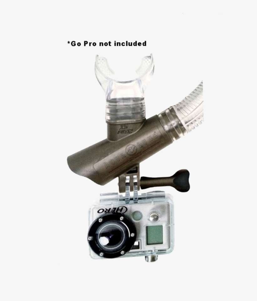 Aqua Lung Magellan Lx/atlantis Gopro Snorkel Set - Film Camera, transparent png download