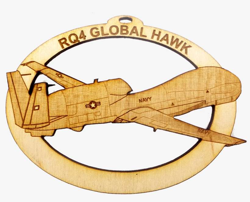 Us Navy Rq-4 Global Hawk Ornament - Belt, transparent png download