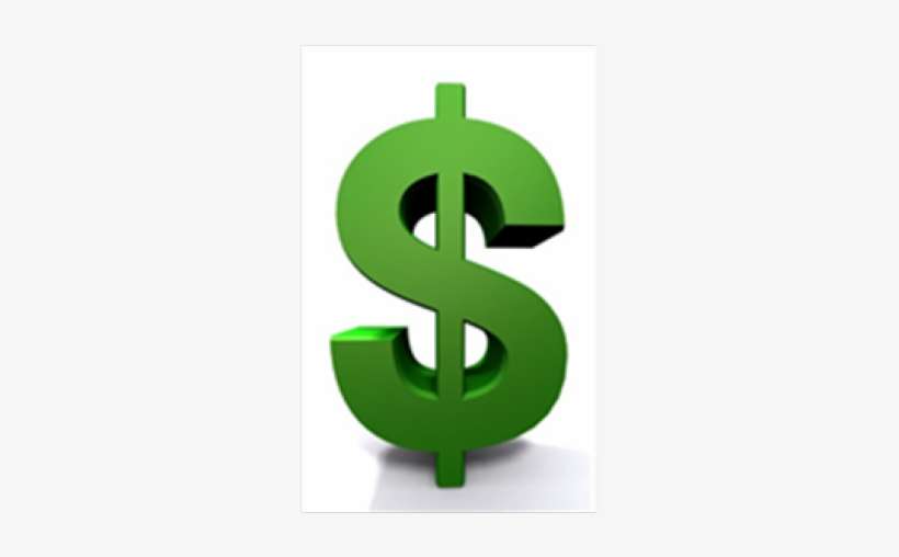 Dolar Sign - Transparent Green Dollar Sign, transparent png download