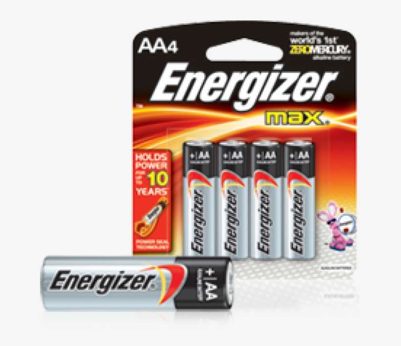 Energizer Battery Aa - Energizer, transparent png download