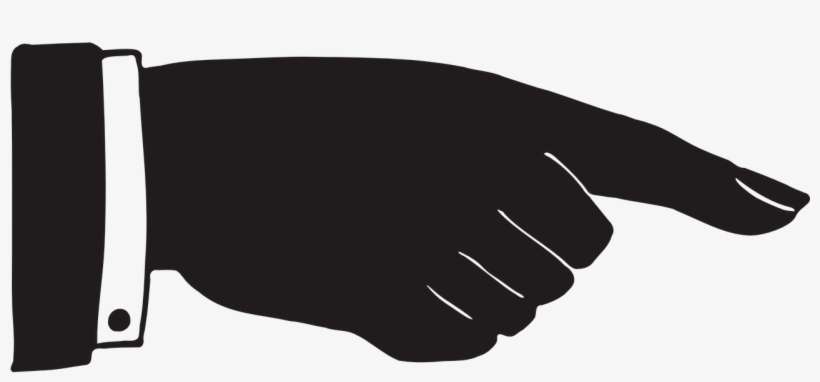 Finger Pointing Png - มือ คน ชี้, transparent png download
