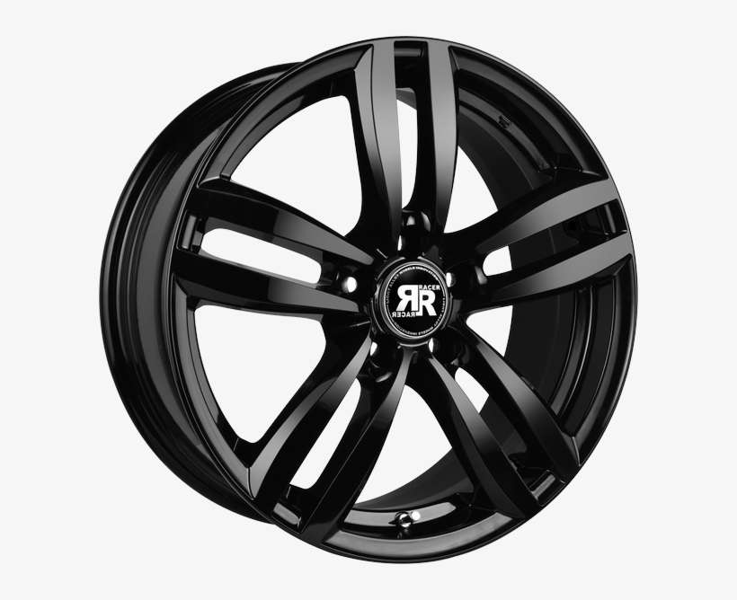 Llanta Racer Target /b 16x6,5 Et28 4x108 - Rohana Rc10 Gloss Black, transparent png download
