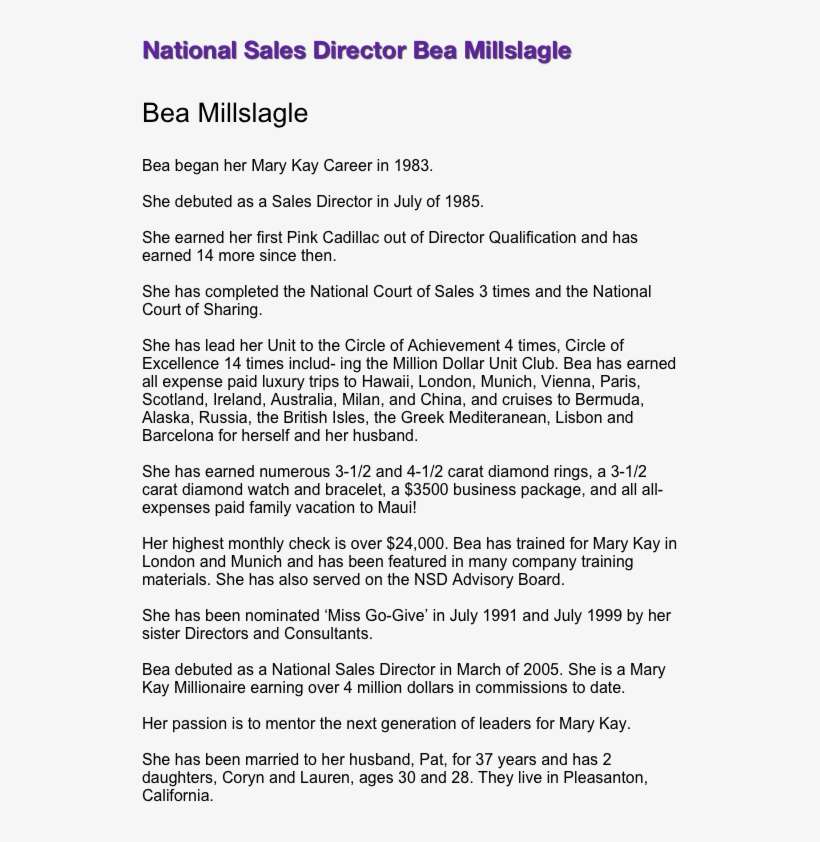 National Sales Director Bea Millslagle Bea Millslagle - Słowa Na Czasie 3 Słowotwórstwo Sprawdzian, transparent png download