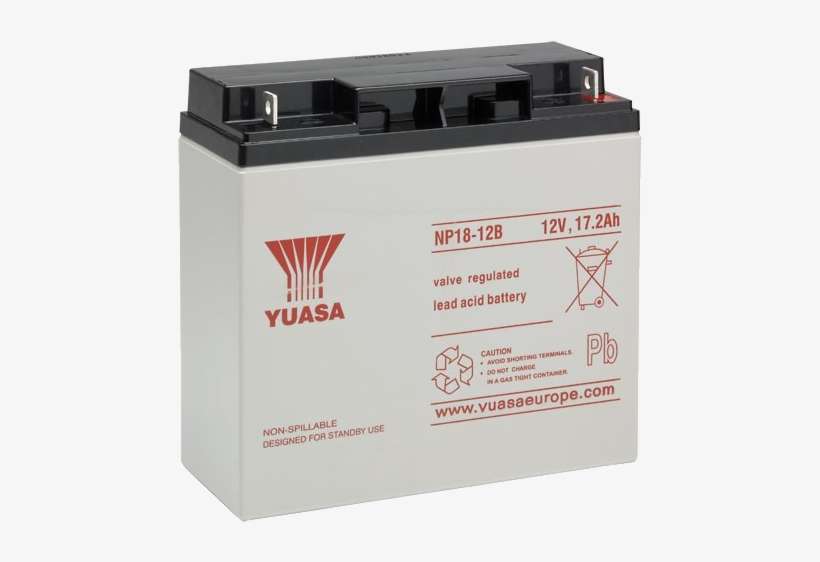 Yuasa 12v 18ah - Batterie Yuasa 12v 7ah, transparent png download