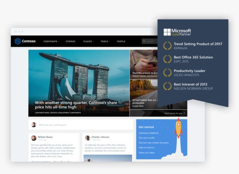 Tried And Tested - Beezy Intranet Office 365, transparent png download