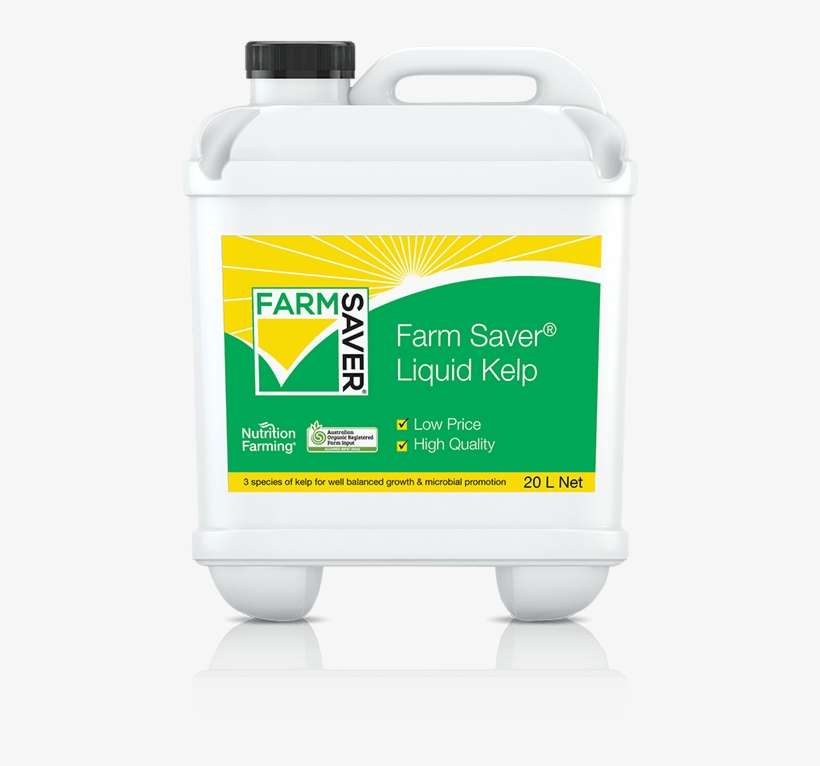 Farm Saver® Liquid Kelp - Liquid Kelp Organic Seaweed Fertilizer, transparent png download