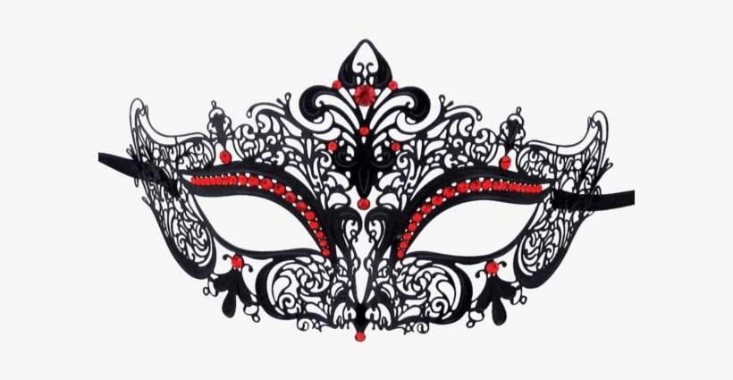 Burlesque-boutique Women's Laser Cut Metal Venetian - Masquerade Mask Vector Png, transparent png download