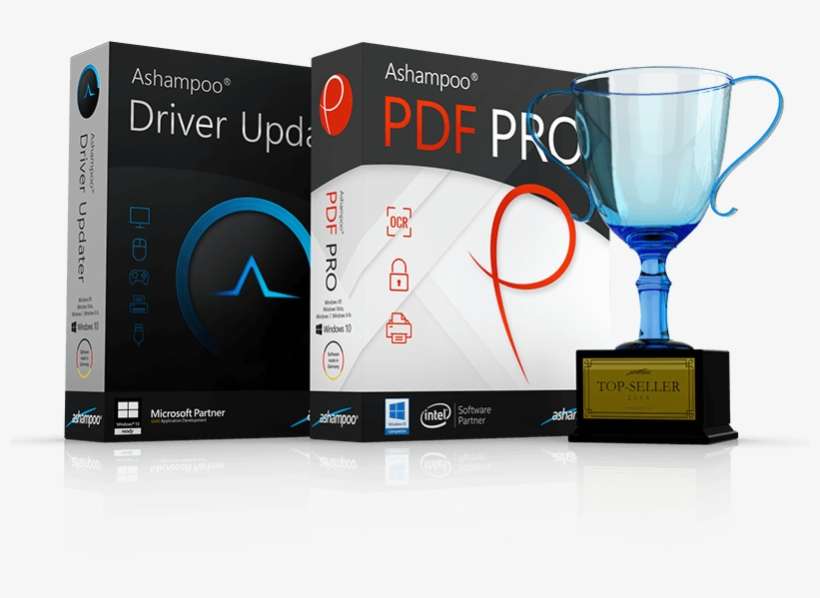 Box Ashampoo Top Seller 2018 - Trophy, transparent png download