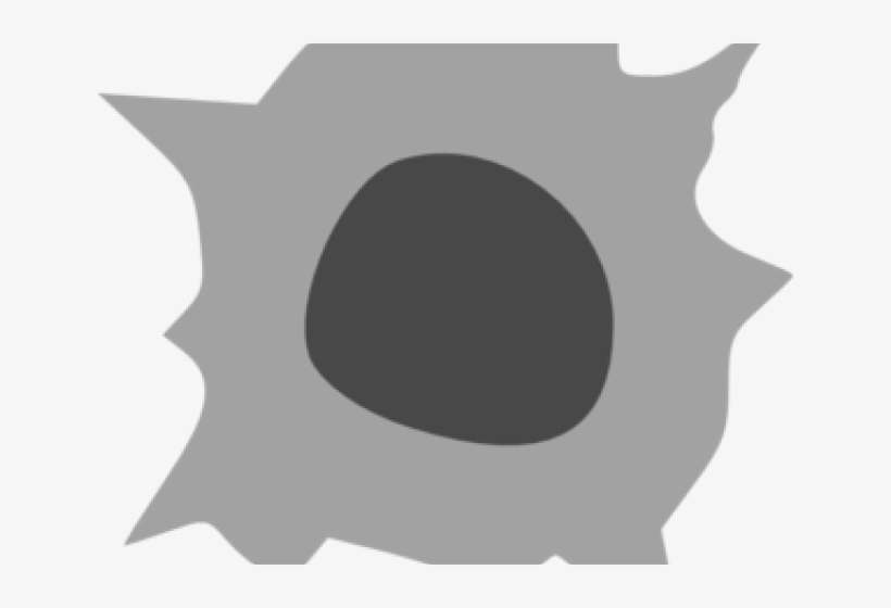 Bullet Hole Clipart Circle - Clip Art Hole, transparent png download