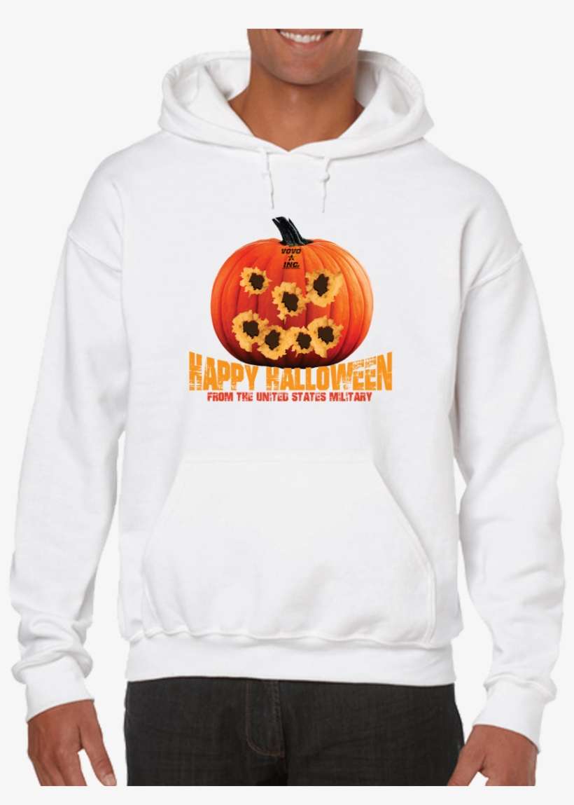 Tactical Halloween Pumpkin Bullet Hole Carving Pullover - Mikina Forza Horizon 4, transparent png download
