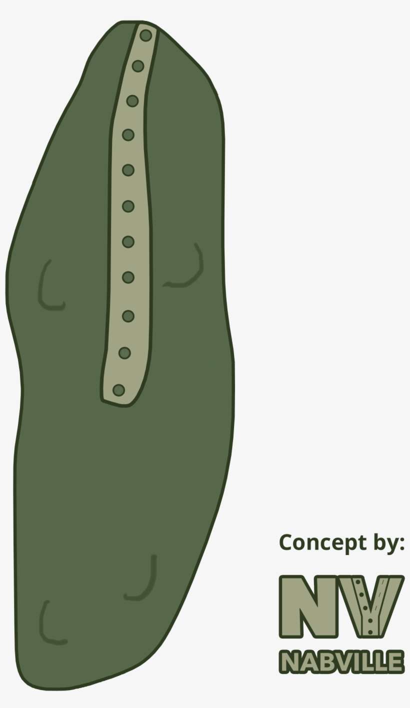 Buttonsack Encasement Bondage - Cucumber, transparent png download