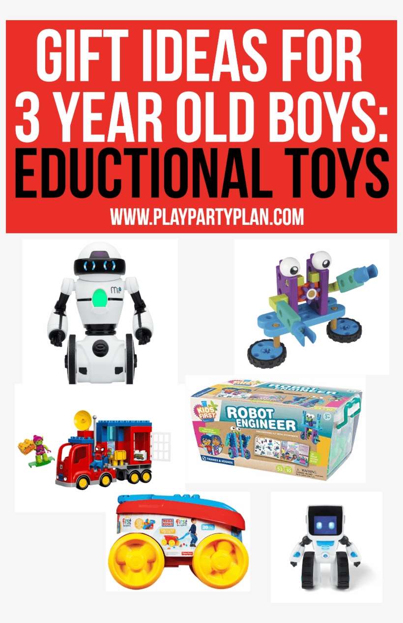Don't Forget About The Educational Toys For 3 Year - Gift Ideas For 3 Year Old Boy, transparent png download
