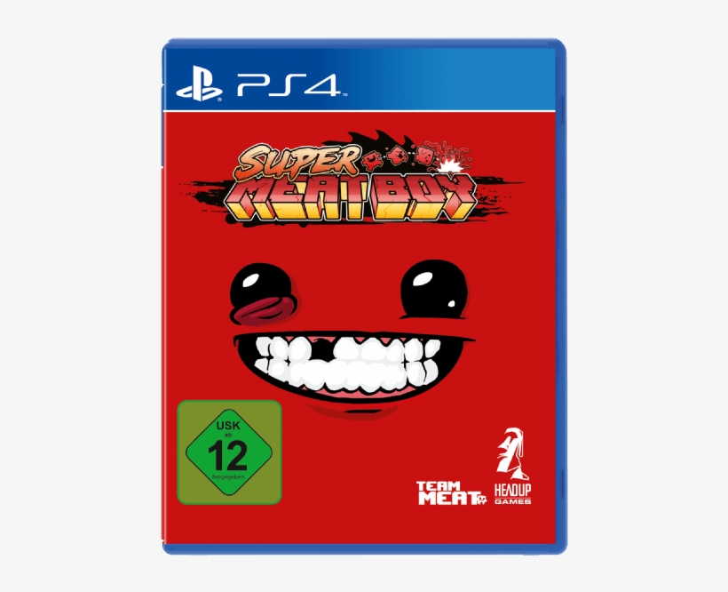 Super Meat Boy Playstation 4 31759 - Super Meat Boy Ps4, transparent png download