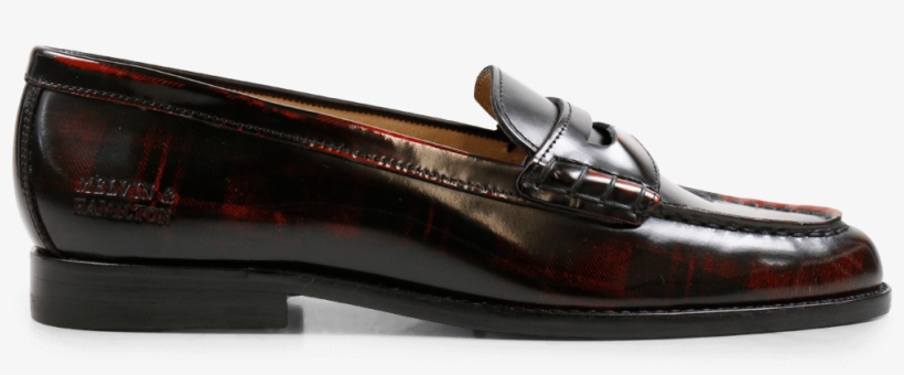 Loafers Mia 1 Brush Check Marlboro Ls - Slip-on Shoe, transparent png download