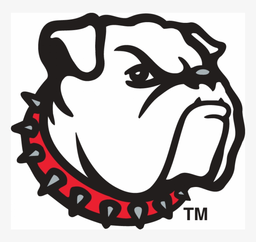 Georgia Bulldogs Iron On Stickers And Peel-off Decals - Claiborne High School Bulldogs, transparent png download