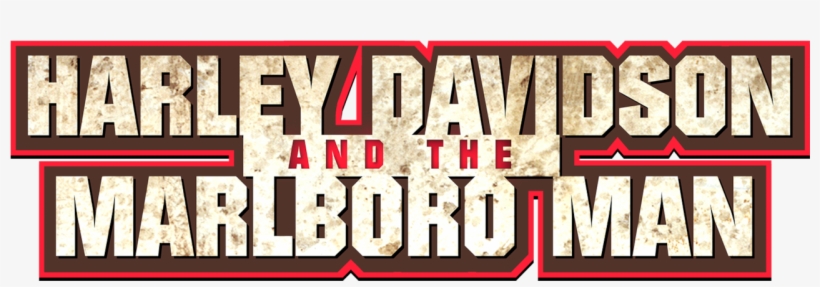 Harley Davidson And The Marlboro Man - Poster, transparent png download