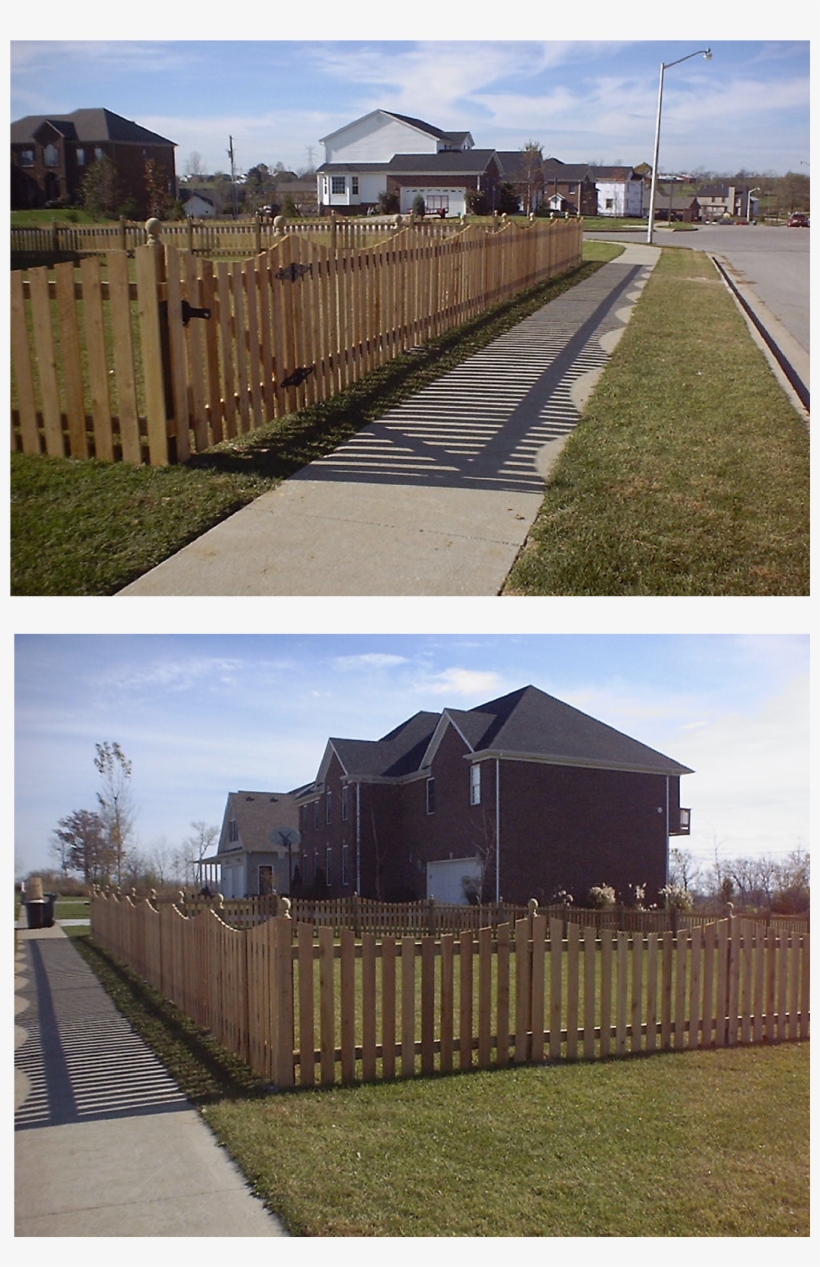 Privacy Fence, Picket Fence, Farm Fence And Much More - Picket Fence, transparent png download