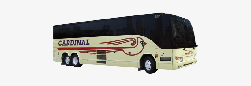 Get There In Style - Cardinal Bus, transparent png download