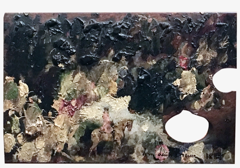 John Lewis Brown [1829-1890] Artist Palette - Visual Arts, transparent png download