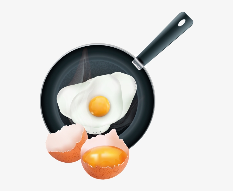 Fried Egg - Frying, transparent png download