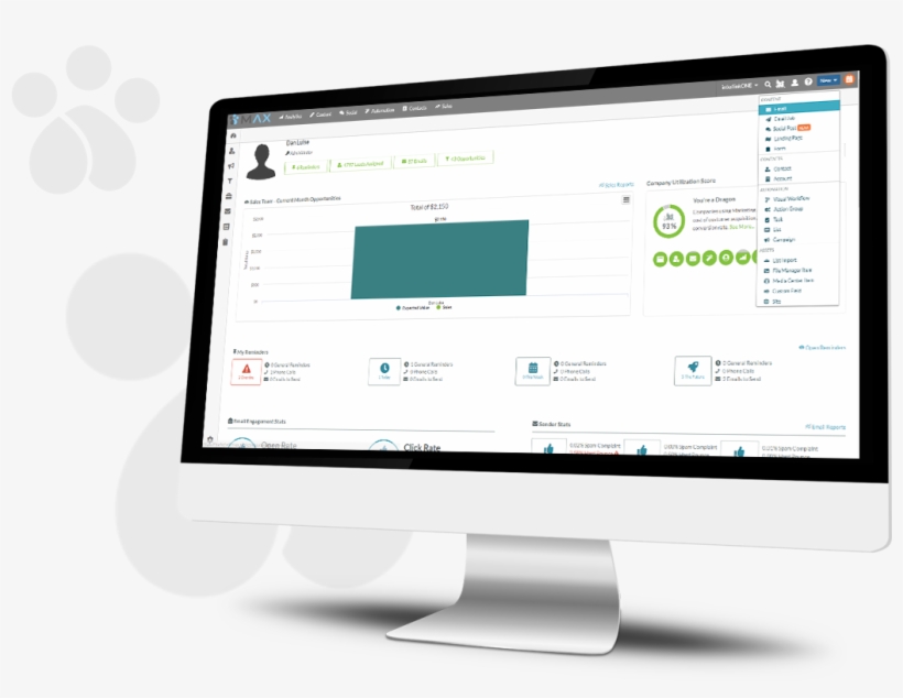 Marketing Automation Saas Clound Based Solution Max - Personal Computer, transparent png download
