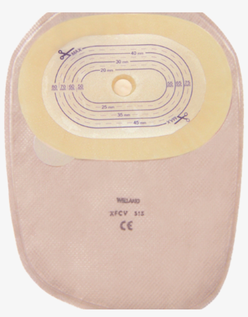 Freestyle Oval Colostomy Bag - Circle, transparent png download