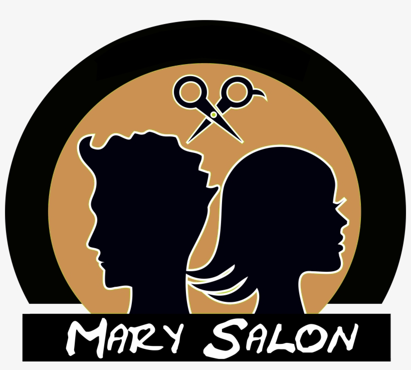 Banner Black And White Mary Beauty Salon - Beauty Salon, transparent png download