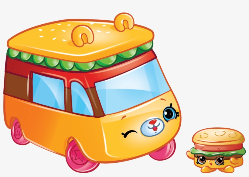 Shopkins Season - Cutie Cars Bumpy Burger, transparent png download