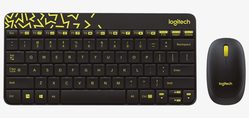Logitech Wireless Desktop Mk240 Nano, transparent png download