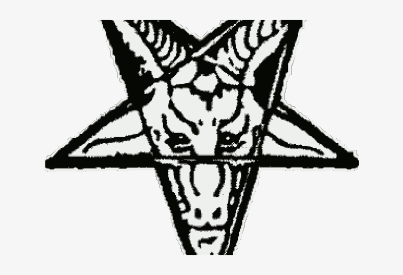 Satanic Clipart Goat - Satanic Goat, transparent png download