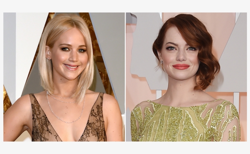 Jennifer Lawrence Recebeu Ajuda De Emma Stone Quando - Girl, transparent png download