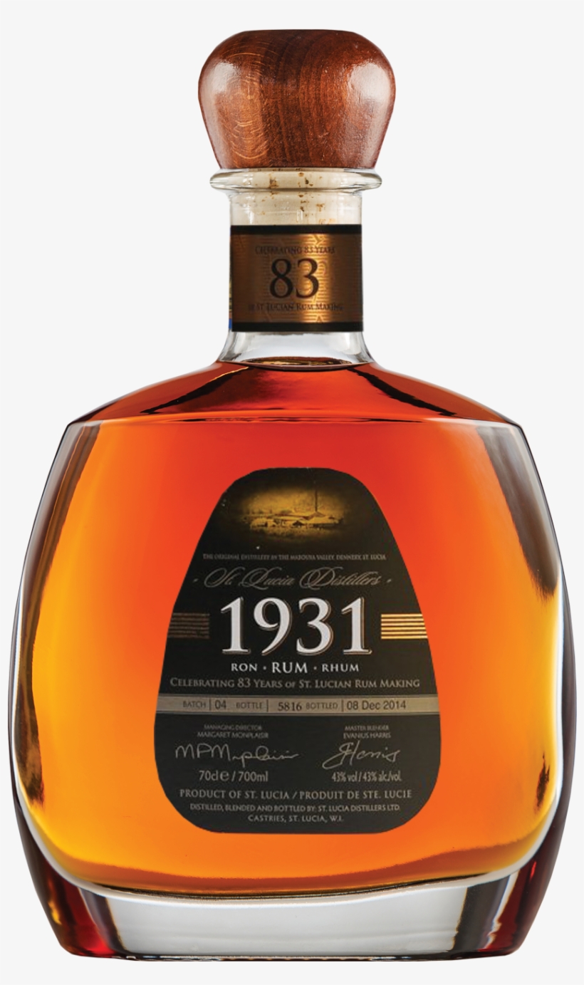 1931 Rum Fourth Edition - St Lucia 1931 Rum Png, transparent png download