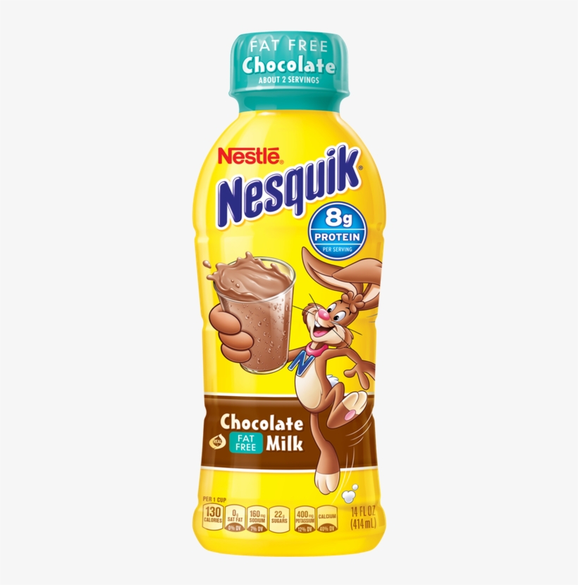 Nesquik Milk 14 Oz, transparent png download