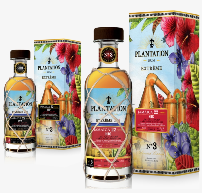 Itp Hjc Les Etuis - Plantation Rum Extreme No 3 Jamaica Long Pond, transparent png download