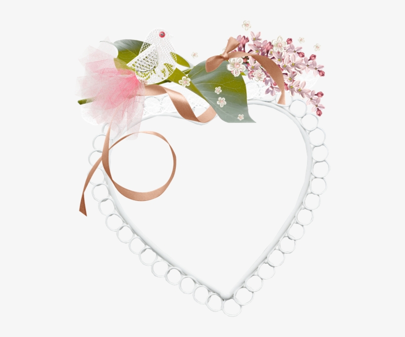 Cadre - Cadre En Forme Coeur, transparent png download