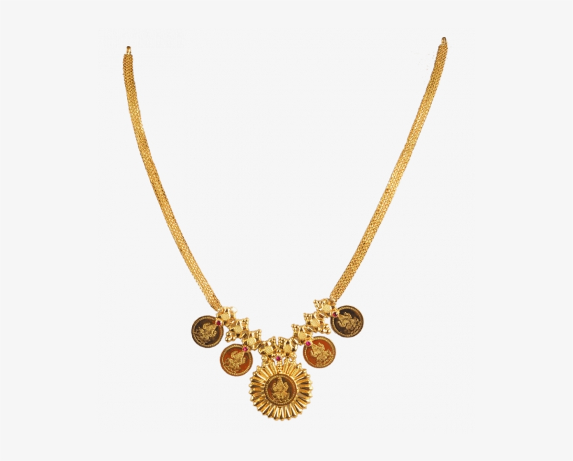Pourvika N 0404 13 - Traditional Necklace Designs Gold, transparent png download
