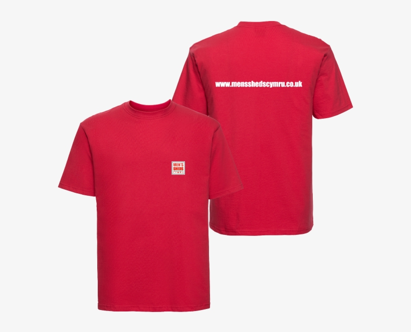 Picture Of Men's Shed Cymru - Active Shirt, transparent png download