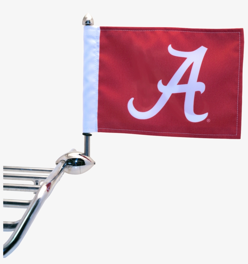 Shown On 1/2" Football Flag Mount - Alabama Crimson Tide National Championships, transparent png download