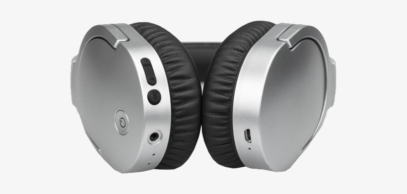 Denver Btn 207silver 2 - Headphones, transparent png download