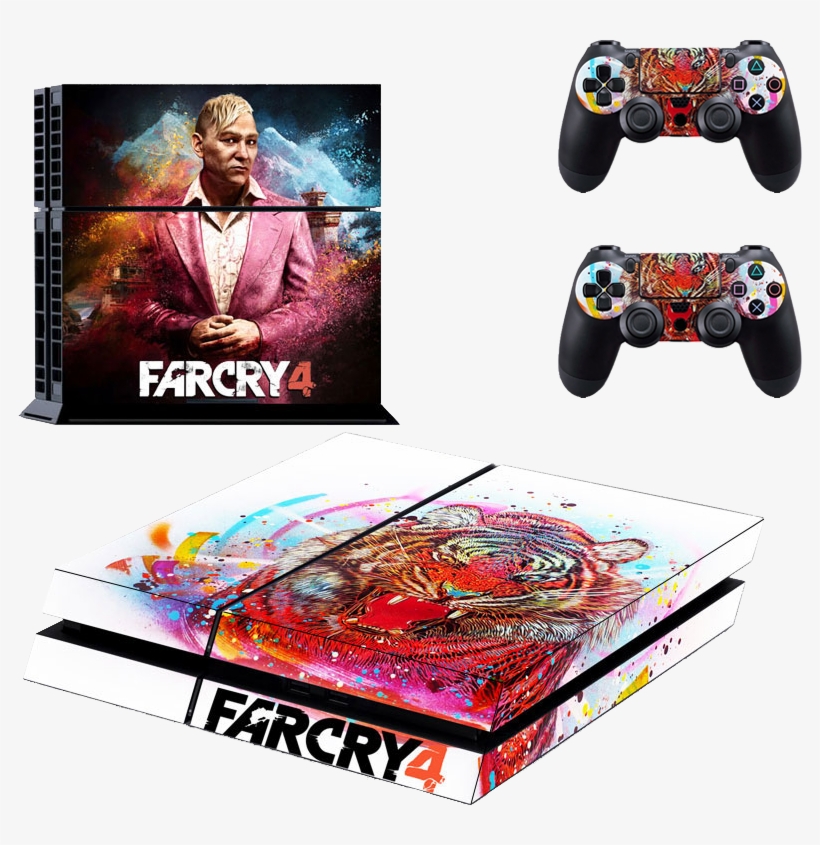Playstation 4 Phat Decal / Skin / Vinyl - Far Cry 3, transparent png download