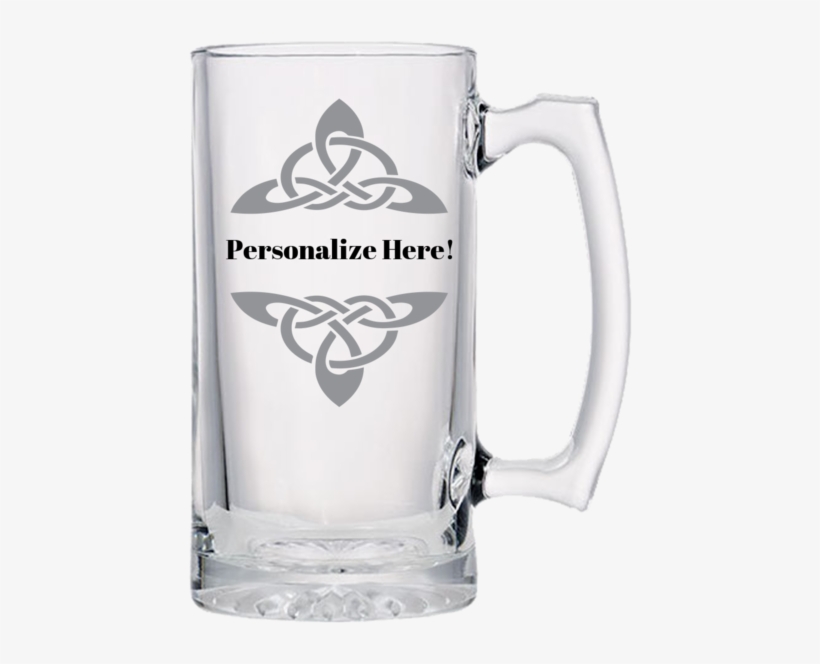 Personalized Celtic Tiangle 24oz - Hey Careful Man There's A Beverage Here Mug, transparent png download