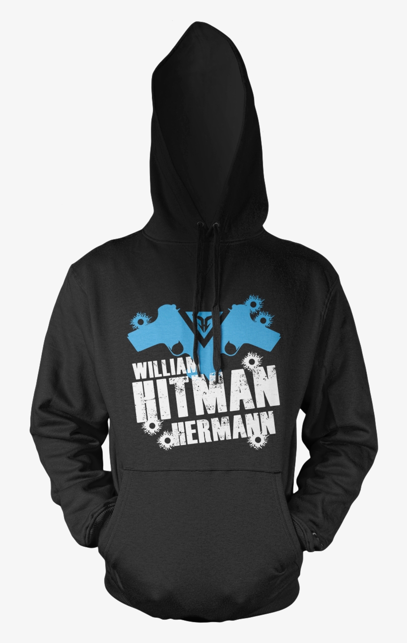William Hitman Hermann Hoodie - Hoodie, transparent png download