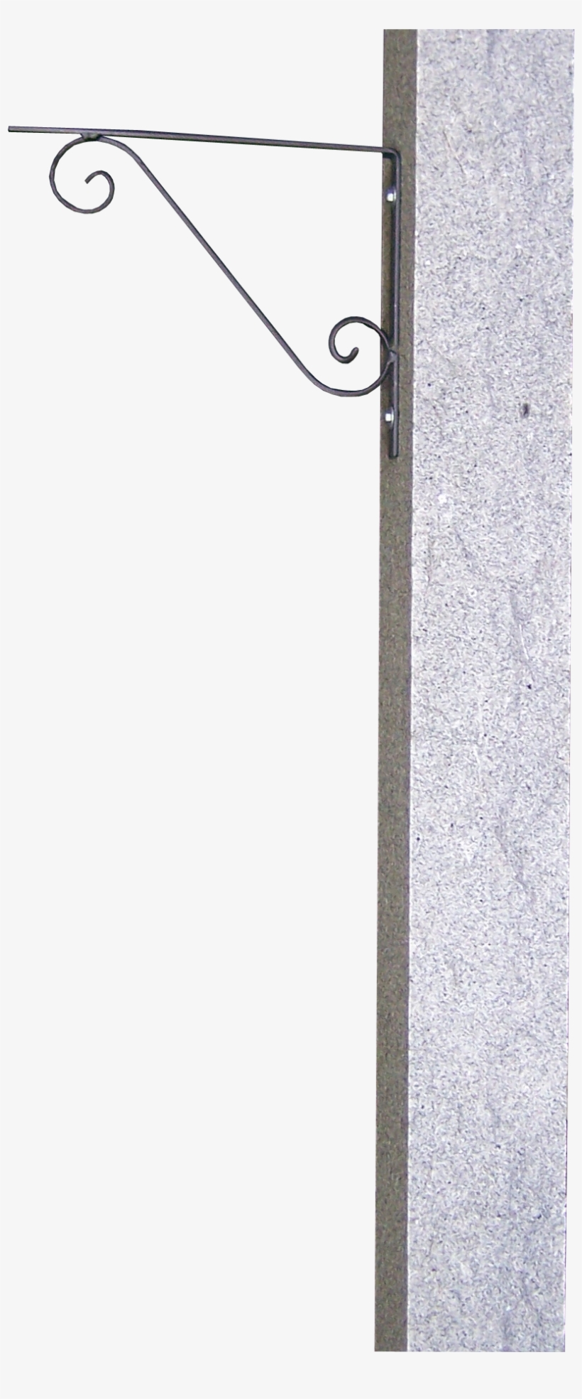 Salt & Pepper Granite Mailbox Post - Home Door, transparent png download