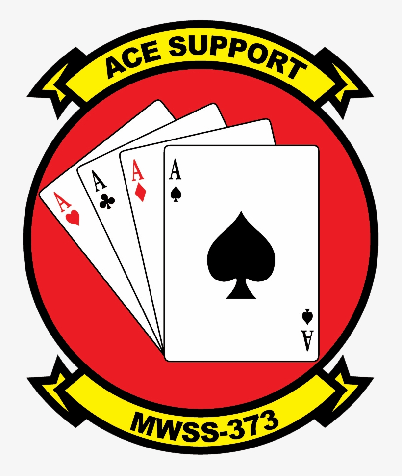 Marine Wing Support Squadron - Ace Support Mwss 373, transparent png download