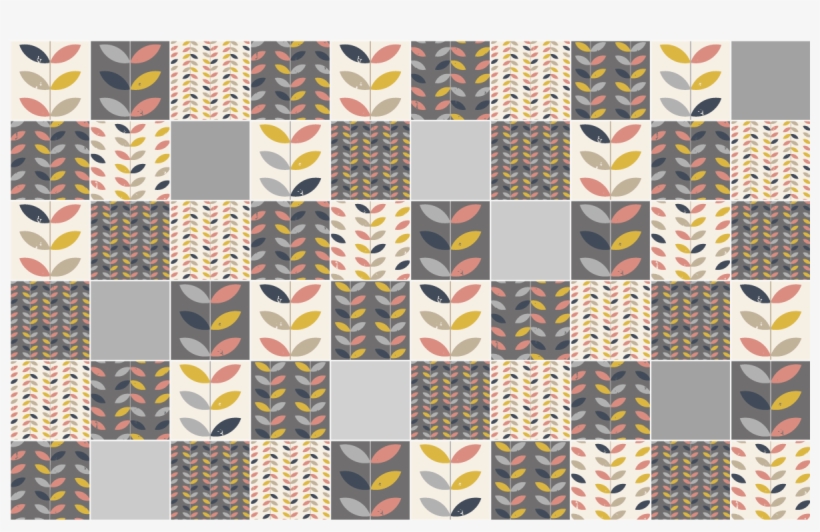 60 Stickers Carreaux De Ciment Scandinave Pekka Ambiance - Riddel Chrono Cross, transparent png download