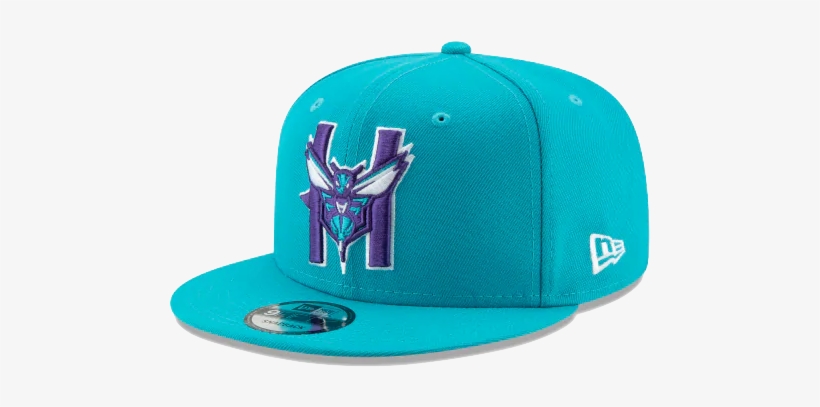 Charlotte Hornets New Era 9fifty Snapback Hat Back - New Era, transparent png download