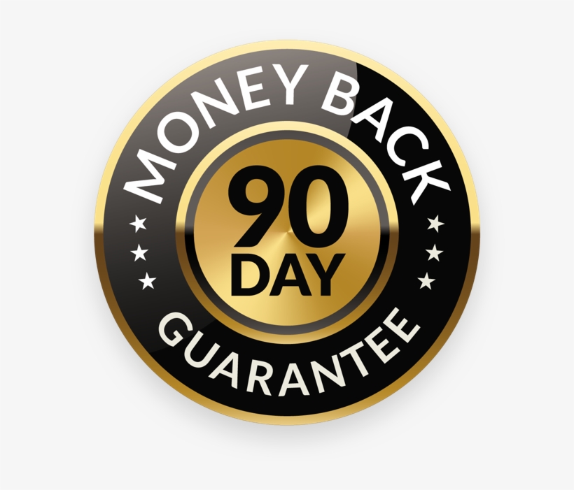 3-month 100% Money Back Guarantee - 30 Day Money Back Guarantee Badge, transparent png download