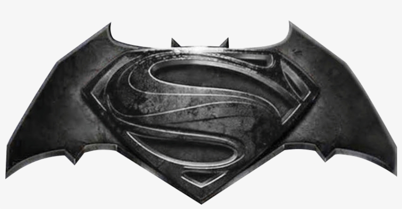 Deluxe Batman V Superman Logo Lapel Pin - Batman V Superman: Dawn Of Justice, transparent png download